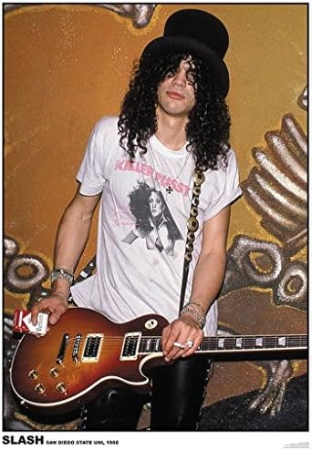 Guns n Roses Slash Music Album Rock Roll Vintage Cool Wall Decor Art Print Poster 24x36