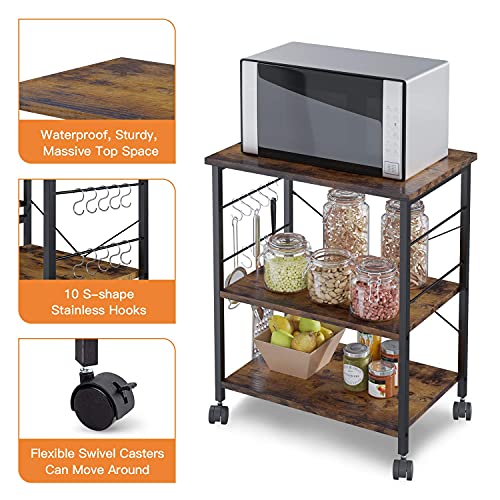 ODK Kitchen Baker's Rack, Kitchen Island Utility Storage Shelf