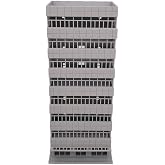 Outland Models Railroad Scenery City Style Tall Apartment Building N Scale