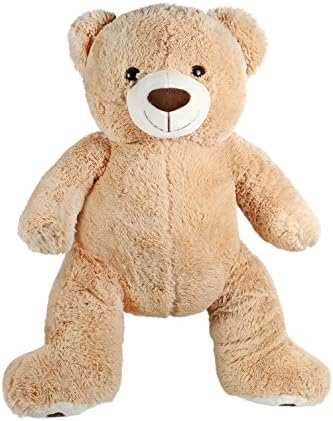 5 Feet Plush Big Huge Light Brown Teddy Bear Soft Child Toys Dolls