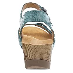 Dansko Women's Tricia Wedge Sandals, Lagoon, 11.5-12
