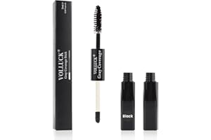 Root Touch Up Stick, Instant Gray Hair Cover Concealer, 2-In-1 Double Head Hair Color Finishing Stick, Hair Mascara Brush for