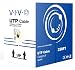 VIVO Gray 250ft Bulk Cat6, CCA Ethernet Cable, 23 AWG, UTP Pull Box | Cat-6 Wire, Indoor, Network Installations (CABLE-V015)