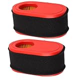 Hipa (Pack of 2 937-05065 Air Filter / 951-12256 Sponge Filter for MTD Cub Cadet LS27CC LS33CC CC30 CC760 CC760ES CS2210 Lawn Tractor Mower