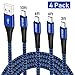 [4 Pack] Micro USB Cable (3FT 2x6FT 10FT) Fast Charging for Galaxy S6 S7 Edge J3 J7 Charger Cord Extra Long High Speed Cord Durable Nylon Braided Android Charger Compatible with Samsung Note 5 HTC