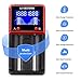 Universal Rechargeable Battery Charger with LCD Display for A AA AAA AAAA C SC LiFePO4 Li-ion IMR Ni-MH Ni-Cd 10440 14500 16340 18650 RCR123 26650 Rechargeable Batteries (2 Slot)