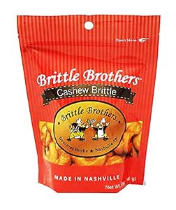 Brittle Brothers Cashew Brittle, 5 Ounce (850741006102)