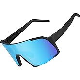 BangLong Cycling Sunglasses for Men Women, UV400 Protection Sports Sun Glasses for Baseball Running Bike Cycling Driving