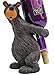 Willie Black Bear Wine Bottle Holder, 9-inch