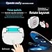 forpow uv toilet sterilizer, uv clean, air deodorizer, germs&bacteria and allergy killer,rechargeable auto shut OFF, top rated sterilization air cleaner,healthy home guardian-New improved version