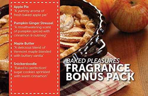 Candlewic Candle Fragrance Bonus Baked Pleasures (4) 1 Oz Bottles