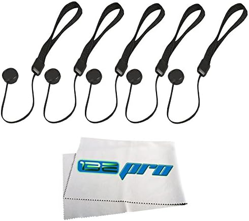 (5) Cap Keeper For 77mm Lens + I3ePro Ultrasoft Cleaning Cloth Kit