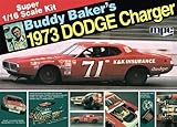 MPC MPC811/06 1/16 Buddy Baker 1973 Dodge Charger Stock Car