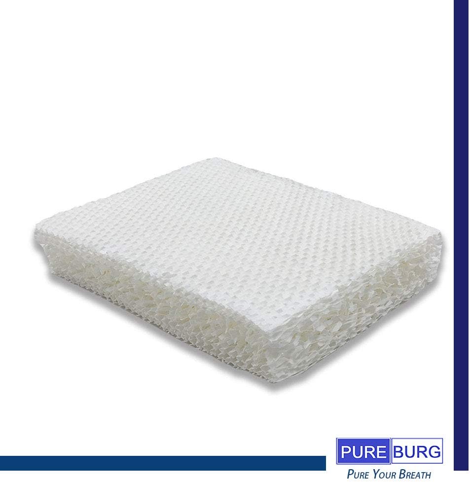 PUREBURG 4-Pack Replacement Humidifier Wick Filters Compatible with Vornado MD1-0002 Fits MD10002 MD10001 MD1-0001 EVAP1 EVAP3 Model 30/40 / 50 HU1-0021 Holmes HM250 HM405 HM406 HM725 humidifiers -