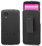 Aduro Shell Holster Combo Case for Google LG Nexus 5 with Kick-Stand & Belt Clip (AT&T, Verizon, T-Mobile, US Cellular & Sprint)