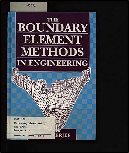 The Boundary Element Methods In Engineering Prasanta Kumar - 