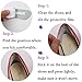 6 Pairs Heel Pads Cushion Suede Leather Back of Heel Cushions Grips Heel Liner Cushions High Heels Unisex