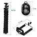 Phone tripod, Tripsky Portable and Adjustable Camera Stand Holder with Remote and Universal Clip for iPhone, Android Phone, Camera, Sports Camera GoPro
