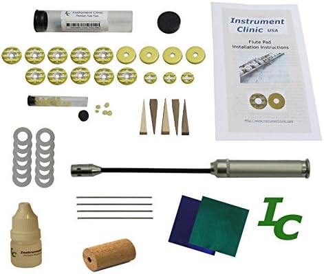 Flute Pad Kit, Compatible with Jupiter Flutes, with Instructions, Pads Made in USA!
