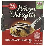 Betty Crocker Warm Delights, Fudgy Chocolate Chip Cookie, 2.9 oz, 8 Pack