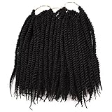 Micro Crochet Braids Kids (3 Packs) Crochet Twist Synthetic Hair Extension 10