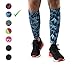 Compression Calf Sleeves (1 Pair) Leg Compression Socks for Shin Splints & Calf Pain Relief, Perfect for Men Women Runners Cycling, Improve Performance