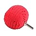 SPTA Red & Black 100mm Buffing Ball Finishing Buff Polishing Pad For Car Polishing Pack of 2 Pcs