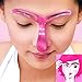 Easy To Use Eyebrow Stencil Makeup KIt DIY Template Stencil Shaping Tool/5pcs