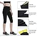 AGROSTE Women's Neoprene Sauna Slimming Pants-Fat Burning Hot Thermo Sweat Sauna Capris Leggings Shapers for Weight Loss