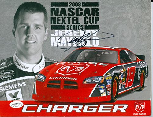 Autograph 125344 Auto Racing- Nascar Jsa Sticker Jeremy Mayfield Autographed 8 x 10 in. Photo