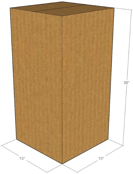 Amazon.com : 175 - (LxWxH) - 15x15x30-32 ECT New Corrugated Boxes