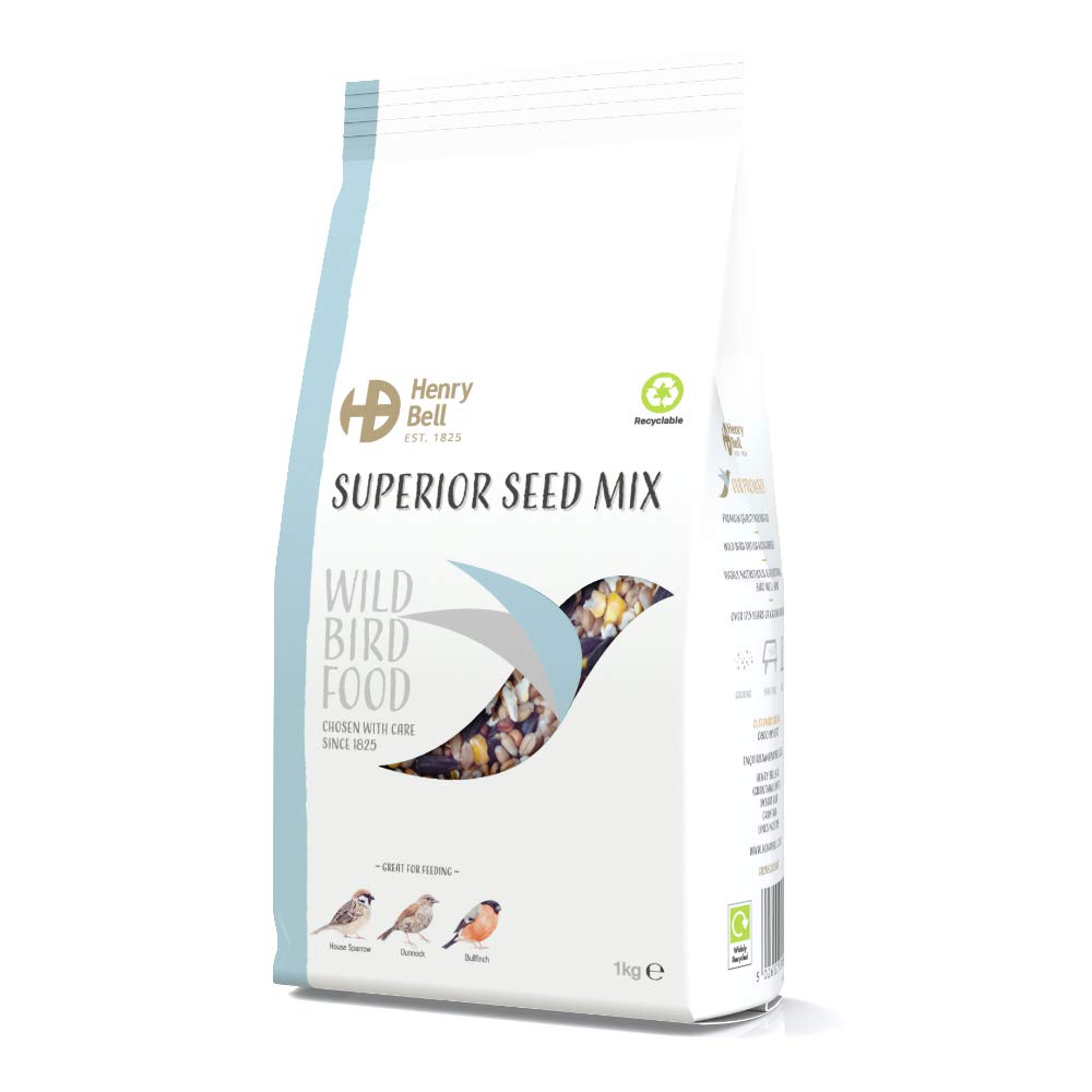 Henry Bell Superior Seed Mix, 1Kg, Multicolor
