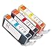 Sophia Global Compatible Ink Cartridge Replacement for Canon CLI-221 (1 Cyan, 1 Magenta, and 1 Yellow)