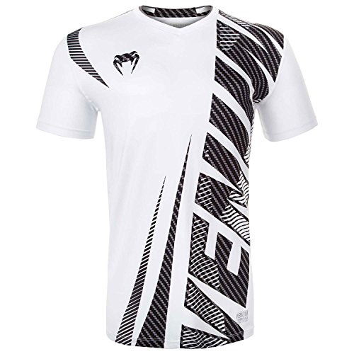 Venum Men's Galactic 2.0 Carbon Dry Tech Tee Shirt White Medium