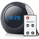 Toughsty™ Hidden Camera Alarm Clock Motion Activated Camcorder Video Recorder 140° Wide View Angle