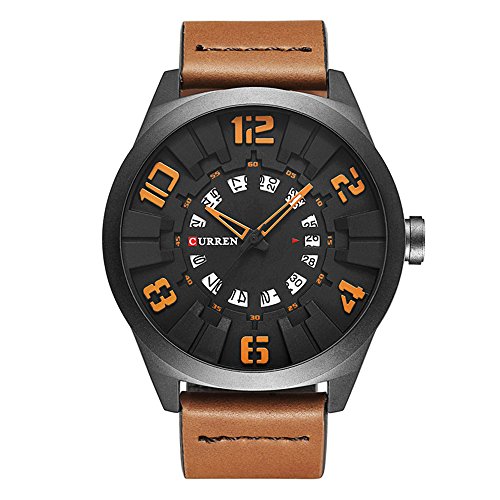 2017 new curren men watch fashion luxury sport male military wris…