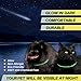 MEDODOR Flea and Tick Collar for Small and Large Dogs | 8-Month Tick and Flea Control for Dogs 100% Natural Ingredients | Glow in The Dark Waterproof & Long Lasting (LightGreen)