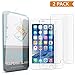 iPhone 6 Plus Screen Protector, Enther 2 PACK [Retina Sense] Tempered Glass Premium High Definition Shockproof Clear Screen Protector 0.3mm Thickness 2.5D Curved Edge for iPhone 6 6s Plus