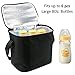 Baby Bottle Bags for Travel, Lexvss Baby Bottle Bag Insulated Lunch Bag, Breast Milk Baby Bottle Cooler Bag Insulated Lunch Bag, Breast Milk Reusable Cooler Tote Bag