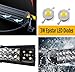 iJDMTOY Lower Grille Mount LED Light Bar Kit Compatible With 2009-14 Ford F-150 or Raptor, Includes (1) 96W High Power LED Lightbar, Lower Bumper Opening Mounting Brackets & On/Off Switch Wiring Kitthumb 1