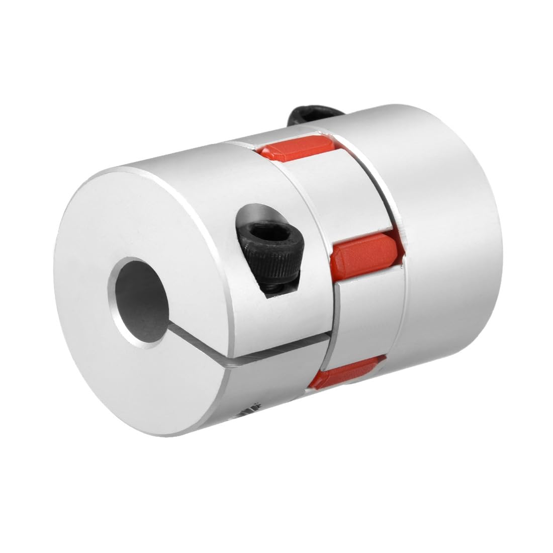 Sourcingmap Shaft Coupling 12mm to 12mm Bore L55xD40 Flexible Coupler Joint for Servo Stepped Motor