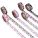 Antner 12 Rolls Floral Washi Tape Decorative Masking Tape Japanese Paper Tapes for DIY Projects Arts Crafts Scrapbooks Journaling and Calendar