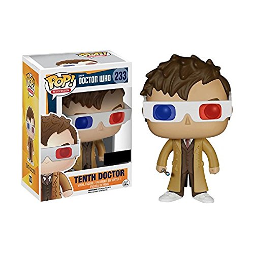 Funko Pop Television #233 Dr Who Tenth Doctor with 3D Glasses (Hot Topic Exclusive)