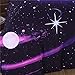 YOU SA 3D Blue Purple Galaxy Printing Bedding Duvet Cover Set Starry Bedding Full (06)