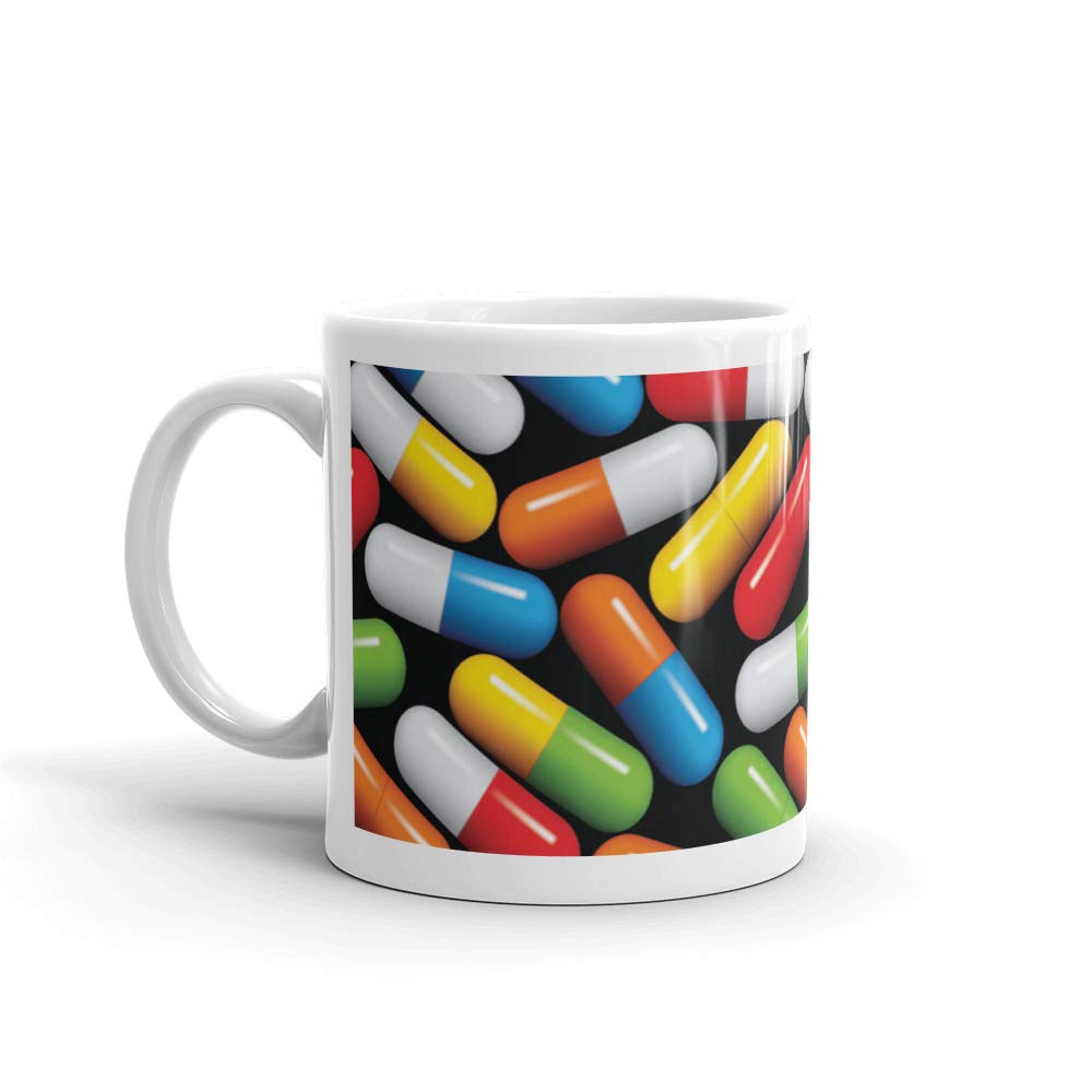 DV Mugs Ltd Medical Pills Mug - Tablets Drugs Medicine Doctor Nurse Student Fun #8258 (Mug)
