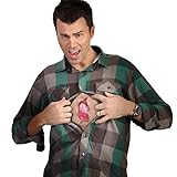 Morphsuits Digital Dudz Beating Heart Zipper Wound Skinsuit