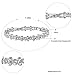 Bracelet,Crystal Tennis Bracelets CDE Women's Bracelets Jewelry Diamond Swarovski Crystal Jewelry Gifts for Women Girlfriend Mother