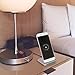 Fast Wireless Charger 2 Coils Sleep Friendly SurgeDisk Cell Qi Fast Wireless Charging Pad Stand for iPhone 8 8+ iPhone X Samsung Galaxy S8 Plus S8+ S8 S7 S7 Edge Note 5 8 & All Qi No AC Adapt