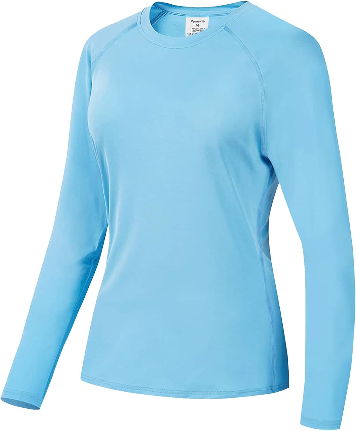 Women's UPF50+ Long Sleeve UV Sun Protection Shirts Quick Dry Rash Guard Swim Outdoor T-Shirt for Fishing Running Workout: Clothing