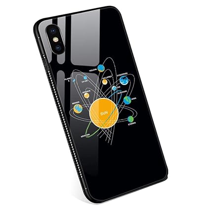 Amazoncom Iphone Xr Casessolar System Tempered Glass